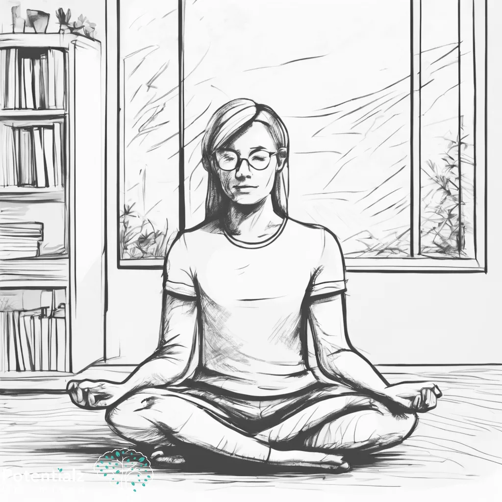 mindfulness meditation reflecting on the day